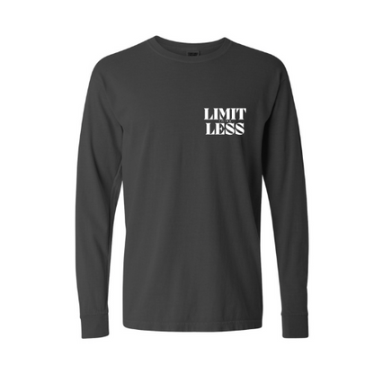 Limitless Tribe 5 Longsleeve Tee (white font)