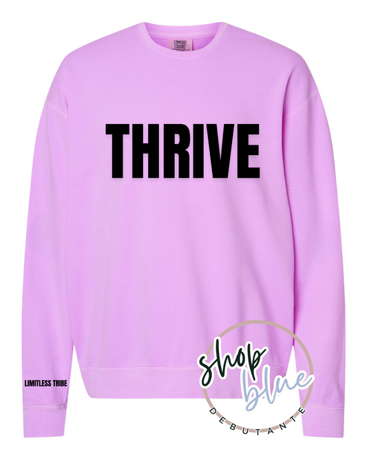 Limitless Tribe Thrive Crewneck Sweatshirt