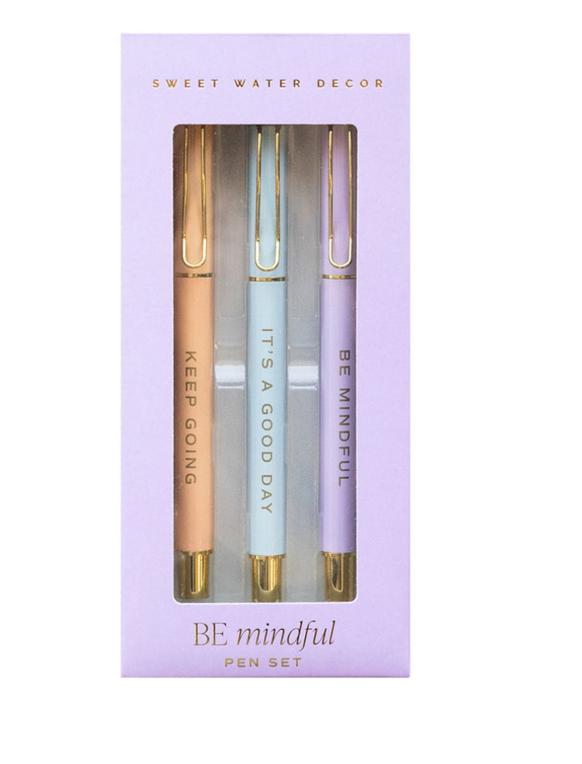 Be Mindful Pen Set