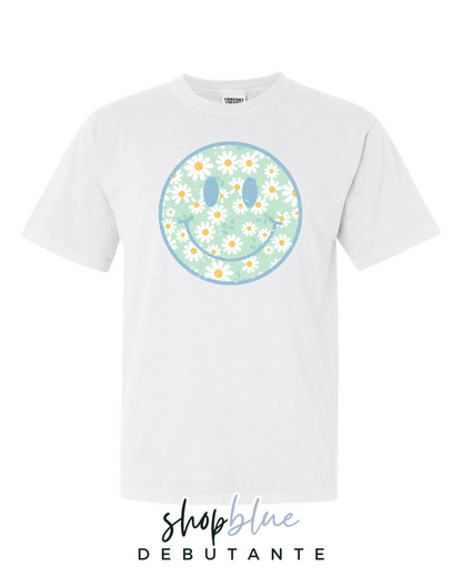 Blue Daisy Smiley