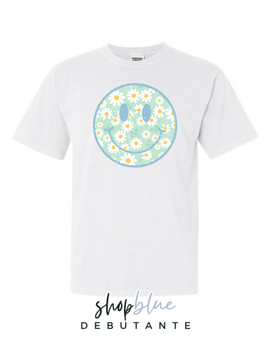 Blue Daisy Smiley