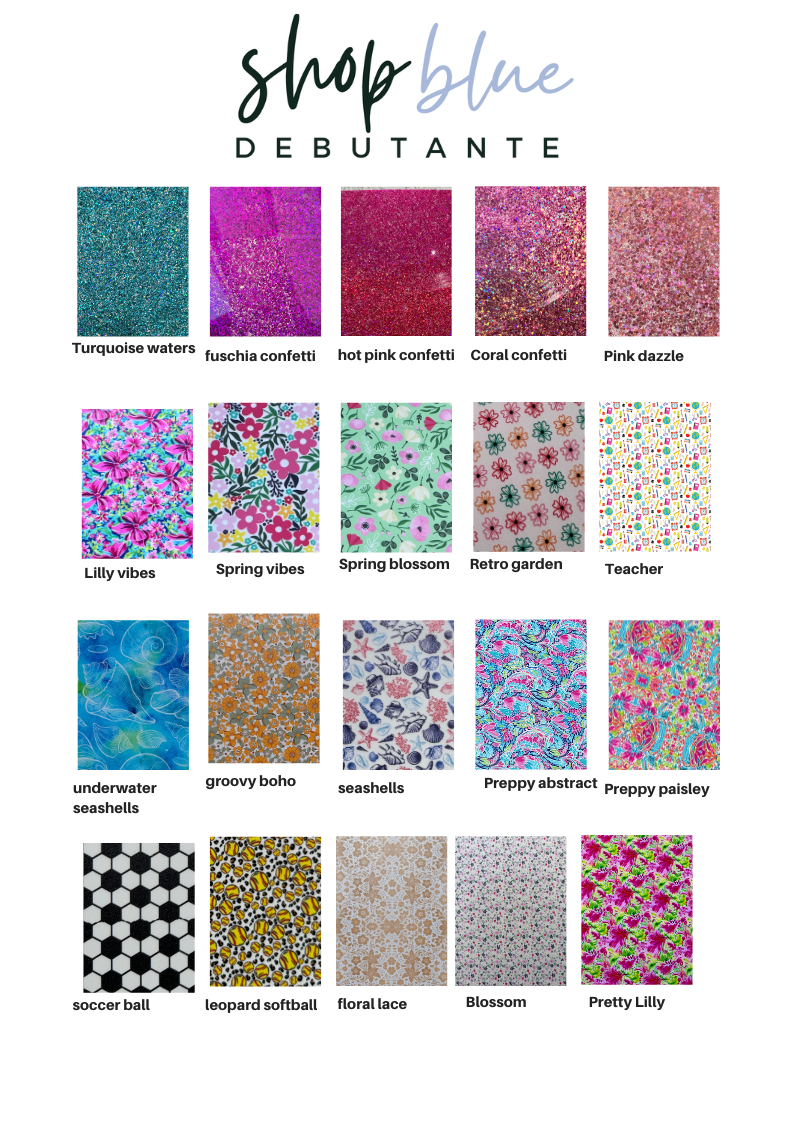 Custom / Personalized 4" Hair Claw Clips