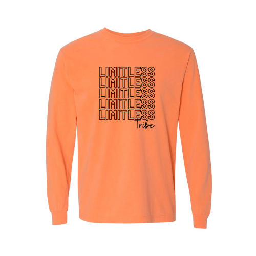 Limitless Tribe 3 Longsleeve Tee (black font)