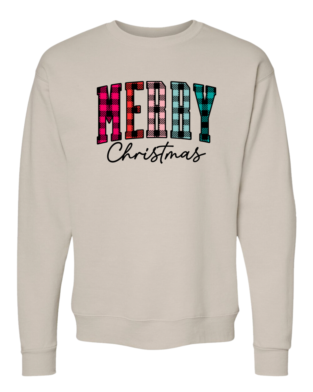 Merry Christmas Buffalo Plaid (multiple options)