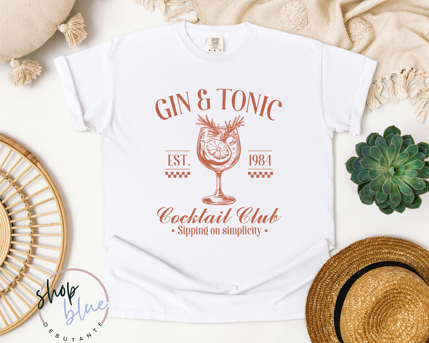 Gin & Tonic Cocktail