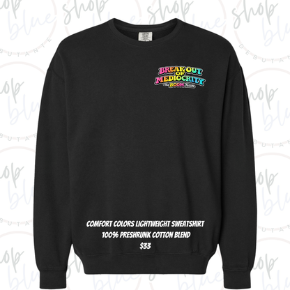 BOOM Team Elevate 2026 Sweatshirt (Pocket Design - Comfort Colors)