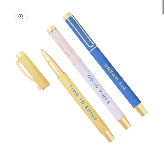 Good Vibes Pen Set