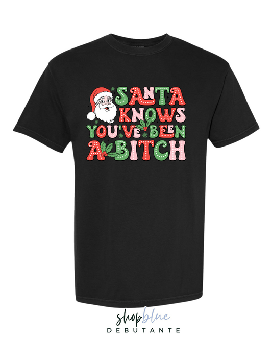 Santa Knows You've Been a B****