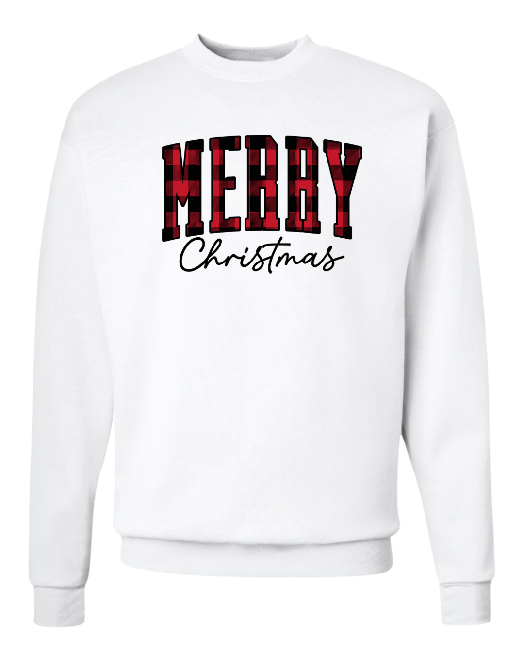 Merry Christmas Buffalo Plaid (multiple options)