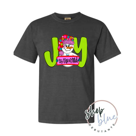 Joy to the World Snowman