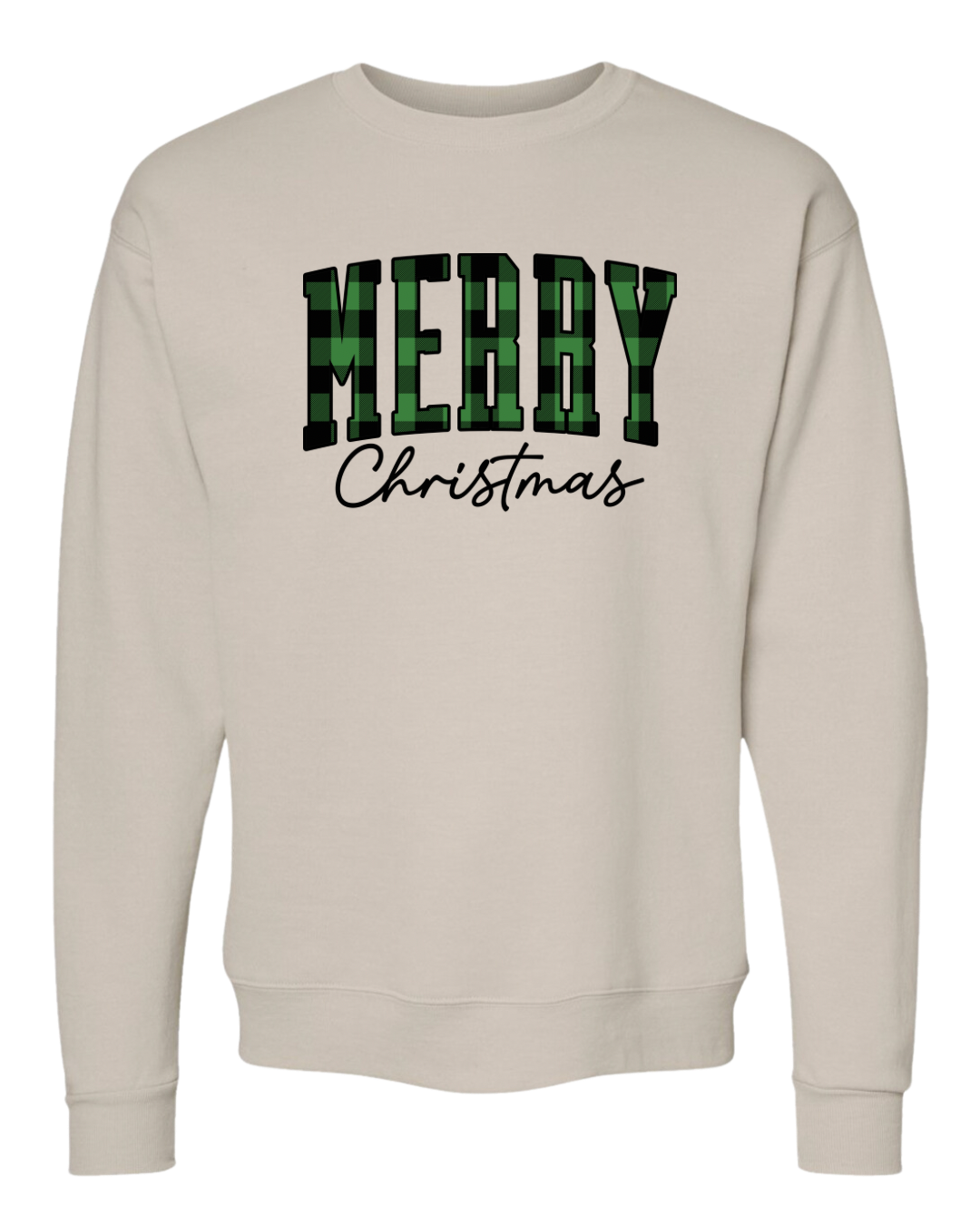 Merry Christmas Buffalo Plaid (multiple options)