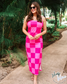 Checkered Out Check Dress