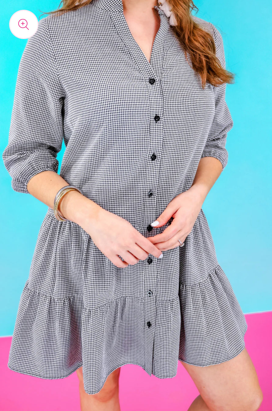 Classic Gingham Dress