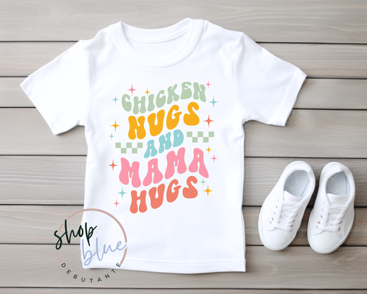 Chicken Nugs & Mama Hugs (multi-color design)