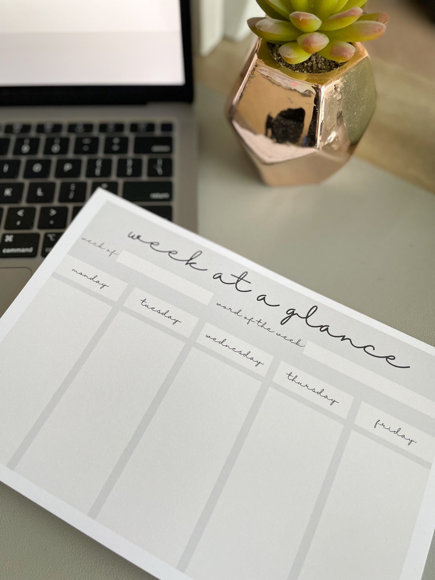 *SALE* Week-at-a-Glance Notepad