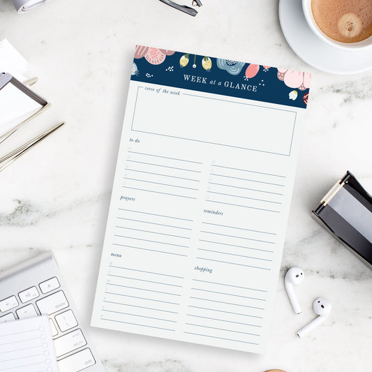 Notepad, Week At A Glance