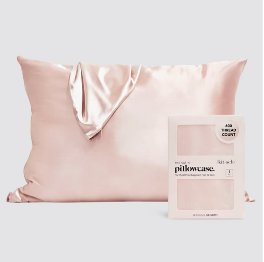 Satin Pillowcase - Blush