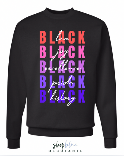 Black Love, Black Excellence (Bright Colors)