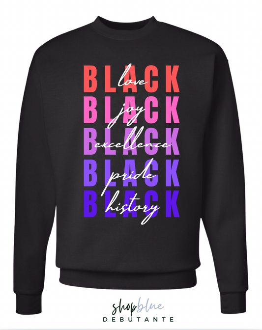 Black Love, Black Excellence (Bright Colors)