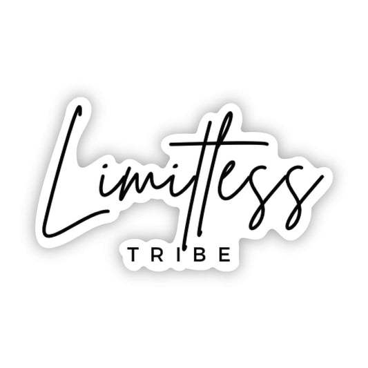 *SALE* Limitless Tribe (black) Sticker