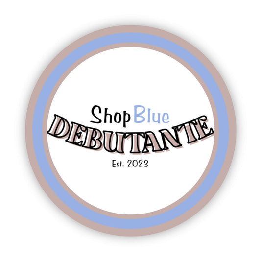 Shop Blue Debutante Logo