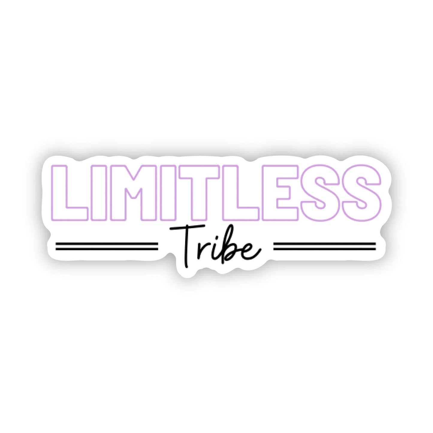 *SALE* Limitless Tribe (purple / black) Sticker