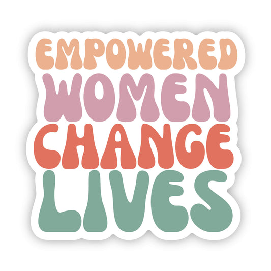 Empowered Women Sticker